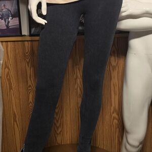 Faux Denim Leggings
